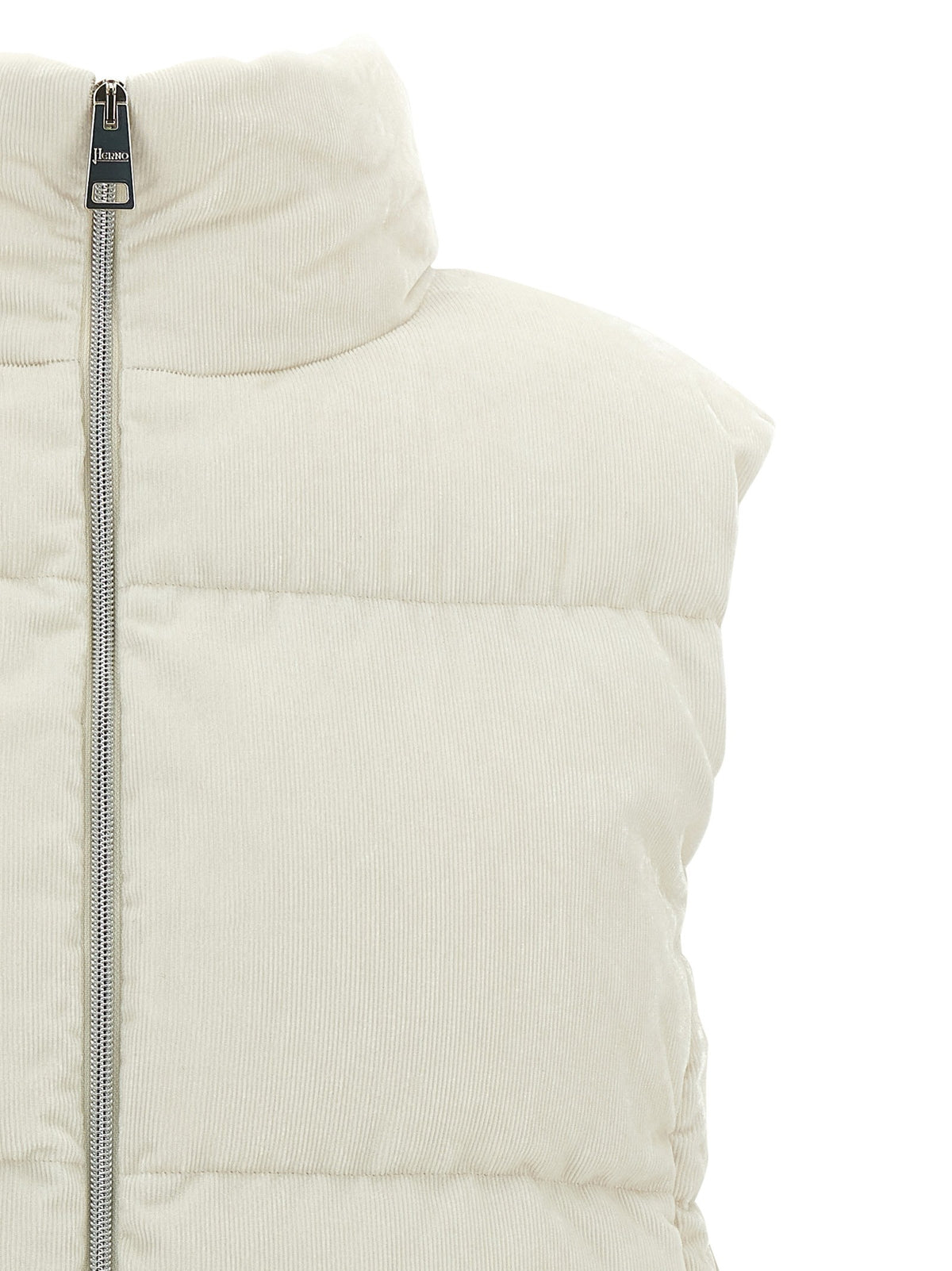 Herno Resort Bright Corduroy Vest White
