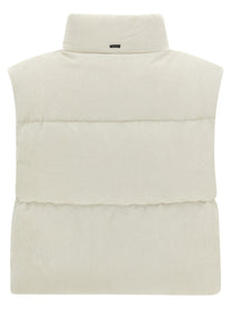 Herno Resort Bright Corduroy Vest White