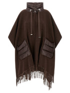 Herno Resort Poncho Brown