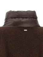 Herno Resort Poncho Brown, view 4