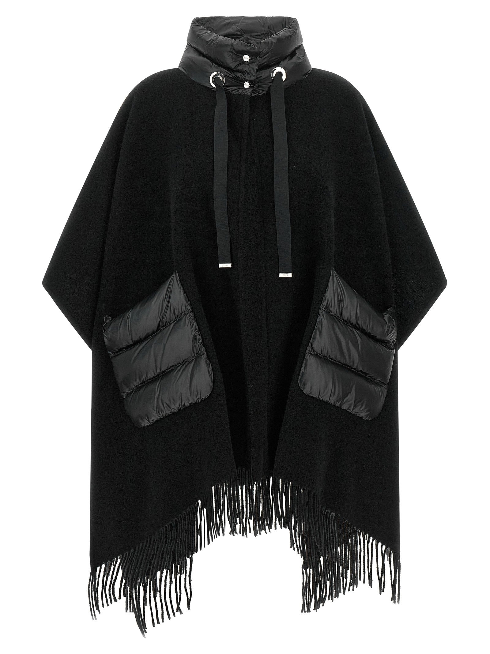 Herno Resort Poncho Black