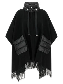 Herno Resort Poncho Black