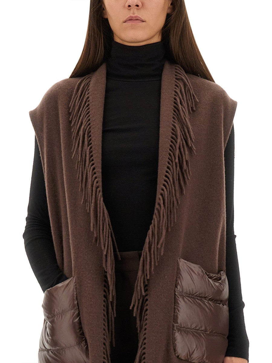 Herno Women's Resort Sleeve Made of Warmy and Ultralight Nylon Brown Herno