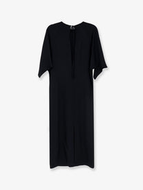 Stella McCartney Women's Responsible Acetate and Viscose Dress Black