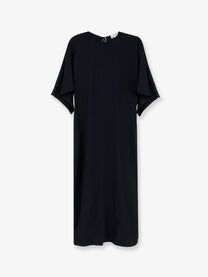 Stella McCartney Women's Responsible Acetate and Viscose Dress Black