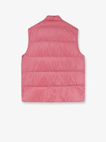 Moncler Men's Restigo Sleeveless Down Jacket Pink