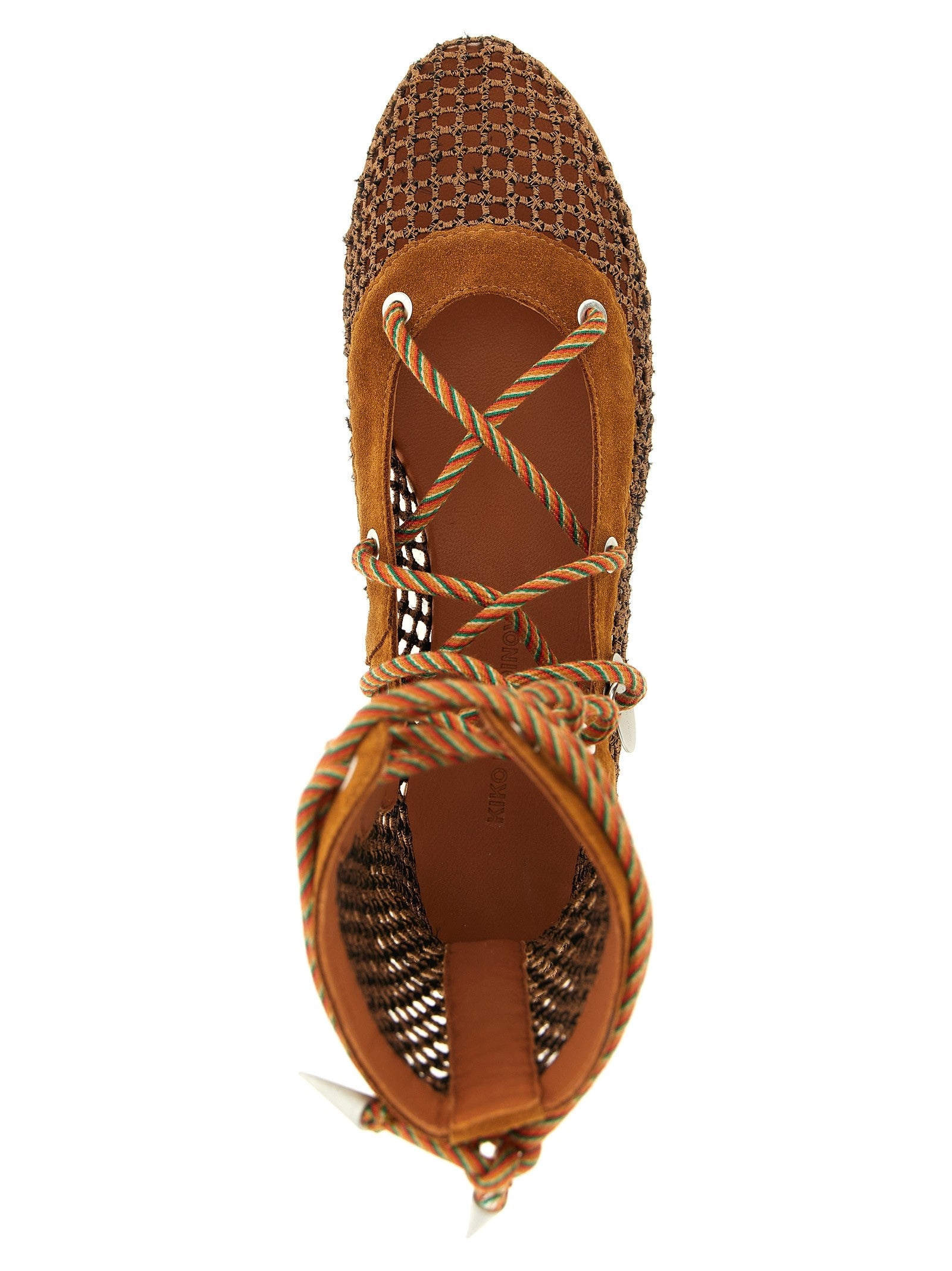Kiko Kostadinov Reticella Ankle Boots Brown