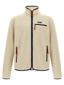 Patagonia Retro Beige Blue Jacket Beige