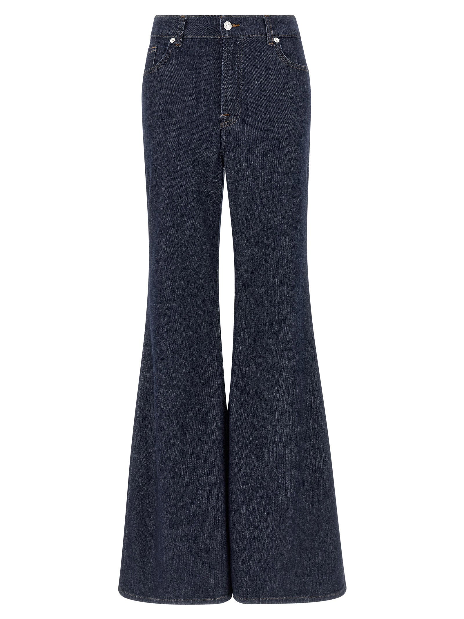 7 For All Mankind Retro Flare Jeans Blue