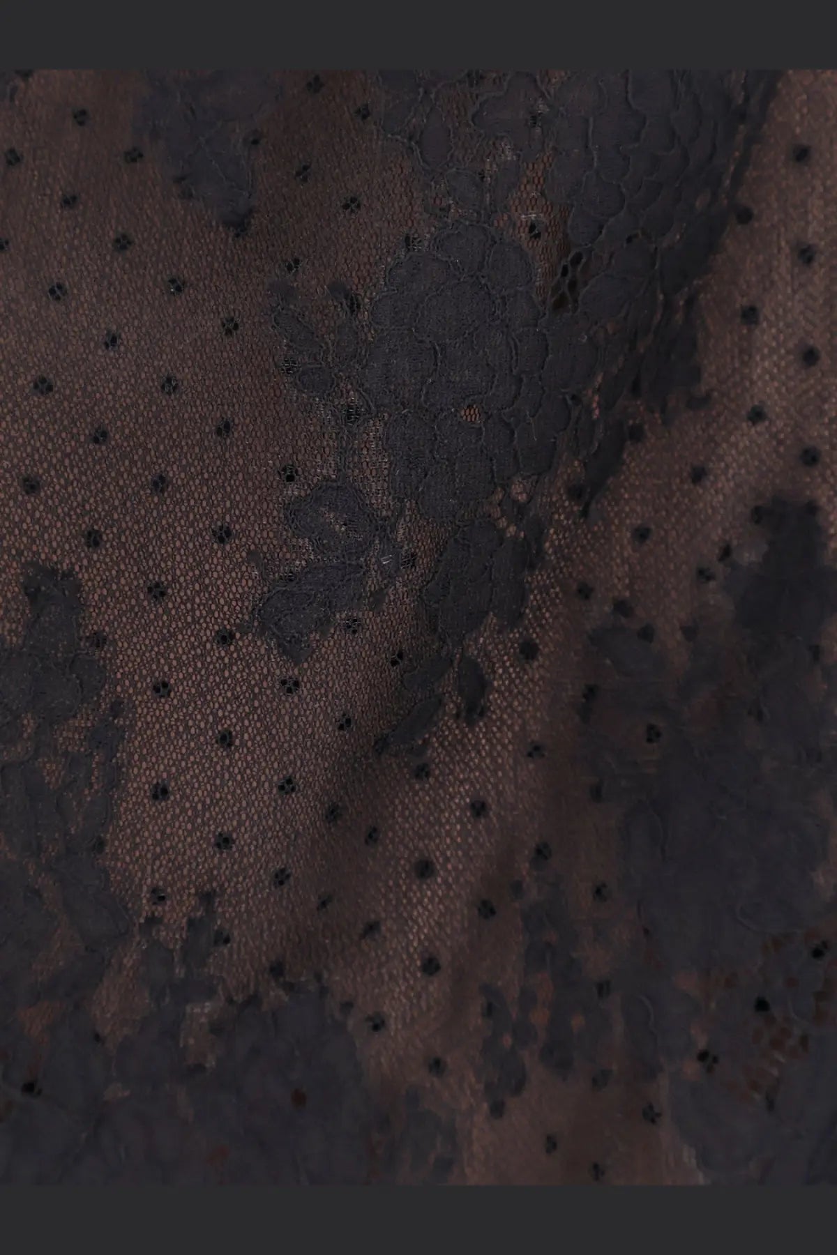 Retrofete Women's Vespera Long Lace Dress Black