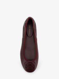 Tory Burch Women's Reva Travel Ballet Ballerinas DARKCARMINE, view 5
