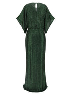 Norma Kamali Reverse Obie Dress Green, view 2