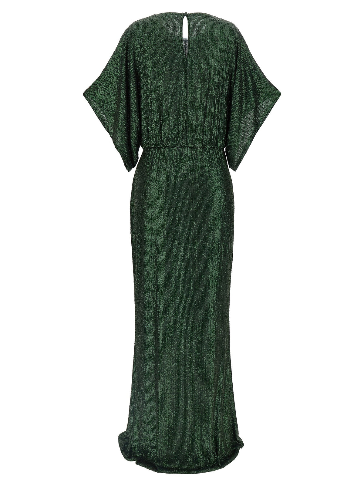 Norma Kamali Reverse Obie Dress Green, view 2