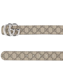 Gucci Women's Reversible Belt GG Marmont Multicolor