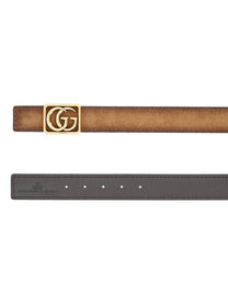 Gucci Men's Reversible Belt GG Marmont Black