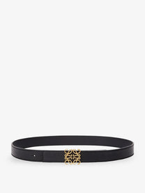 Loewe Women's Reversible Belt in Soft Leather Black