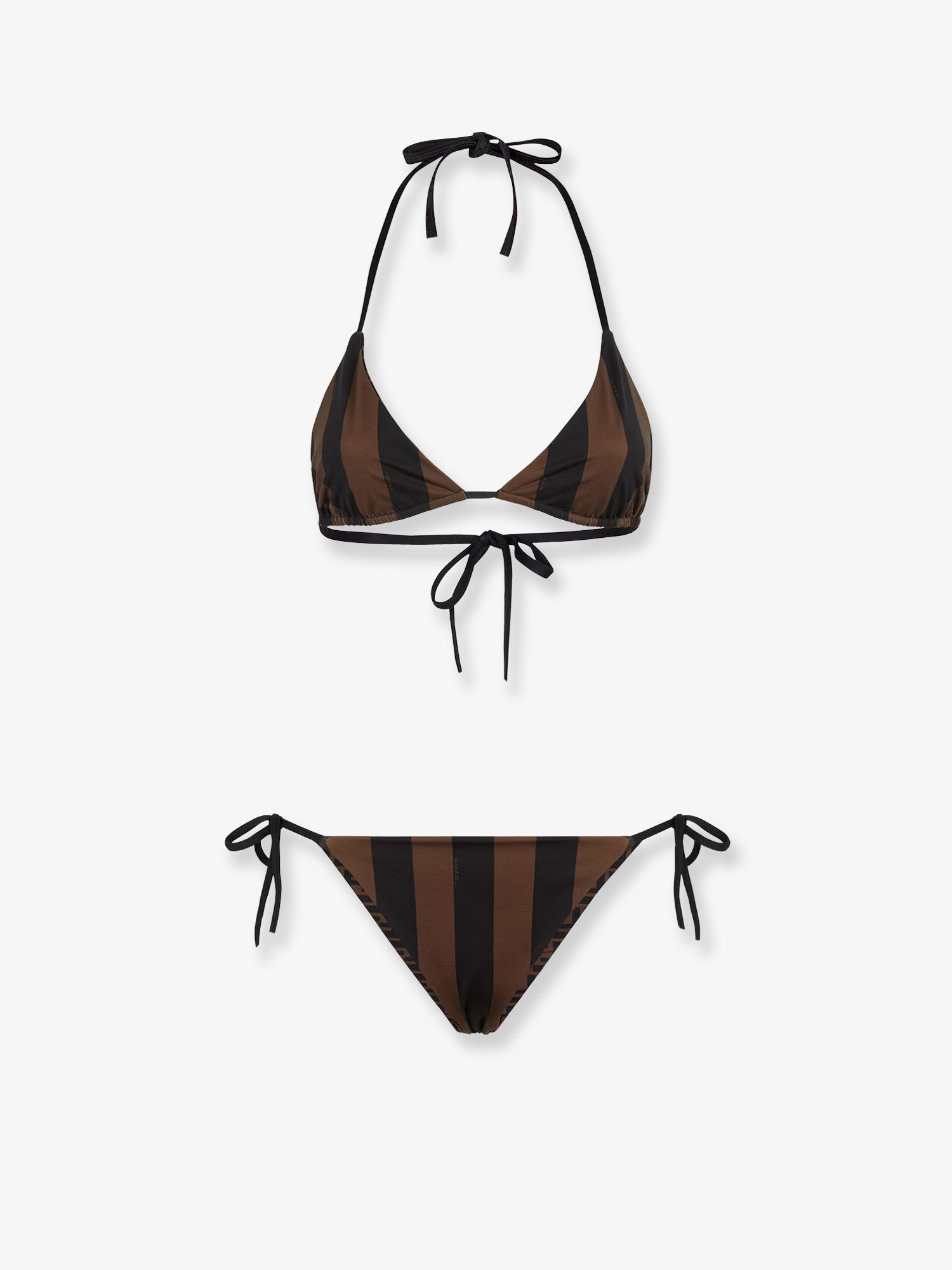 Fendi Women's Reversible Bikinis Brown