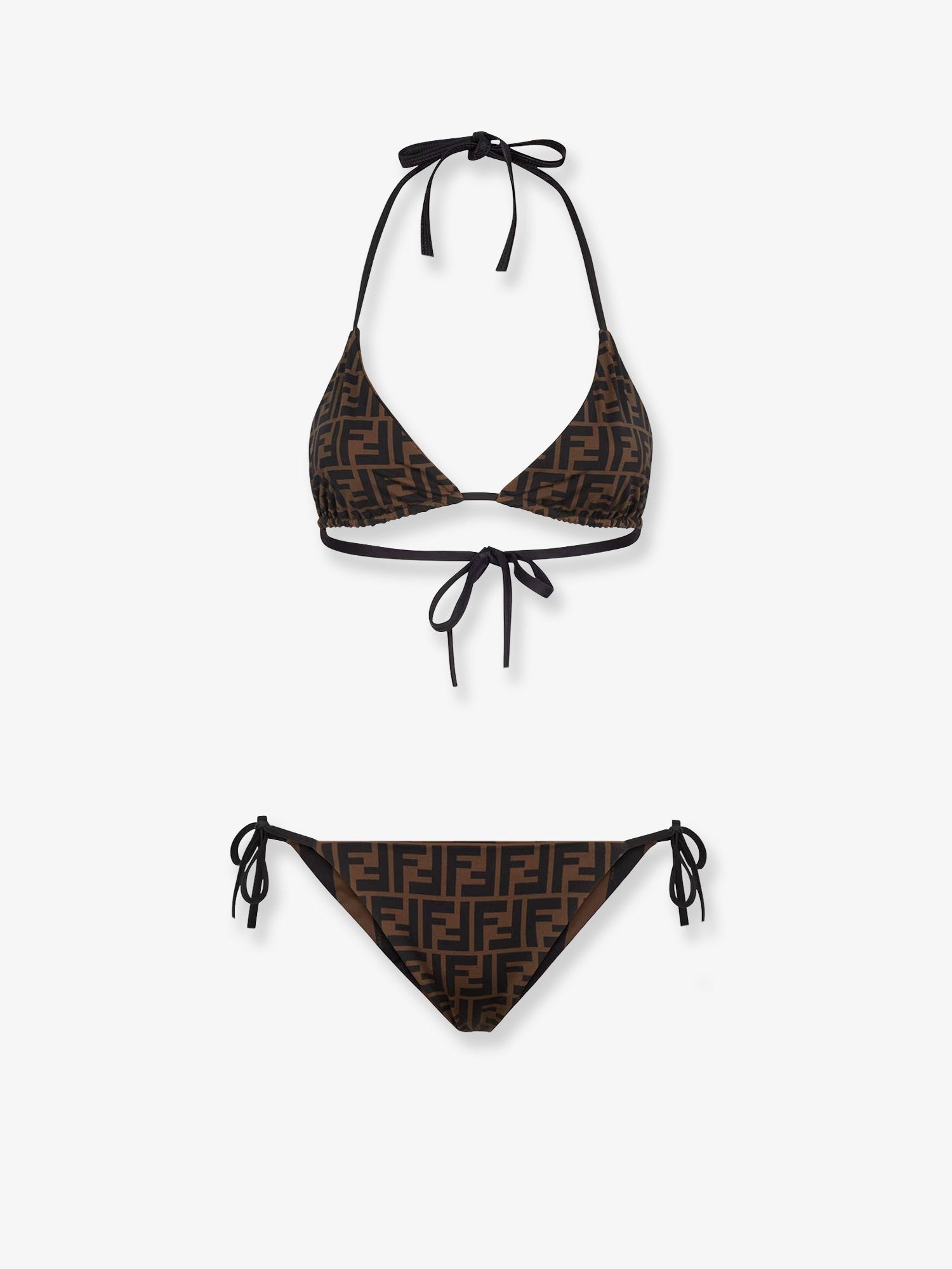 Fendi Women's Reversible Bikinis Brown
