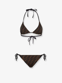 Fendi Women's Reversible Bikinis Brown