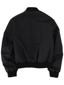 Versace Men's Reversible Bomber Jacket Black