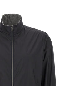 Herno Reversible Bomber Jacket Gold, view 4