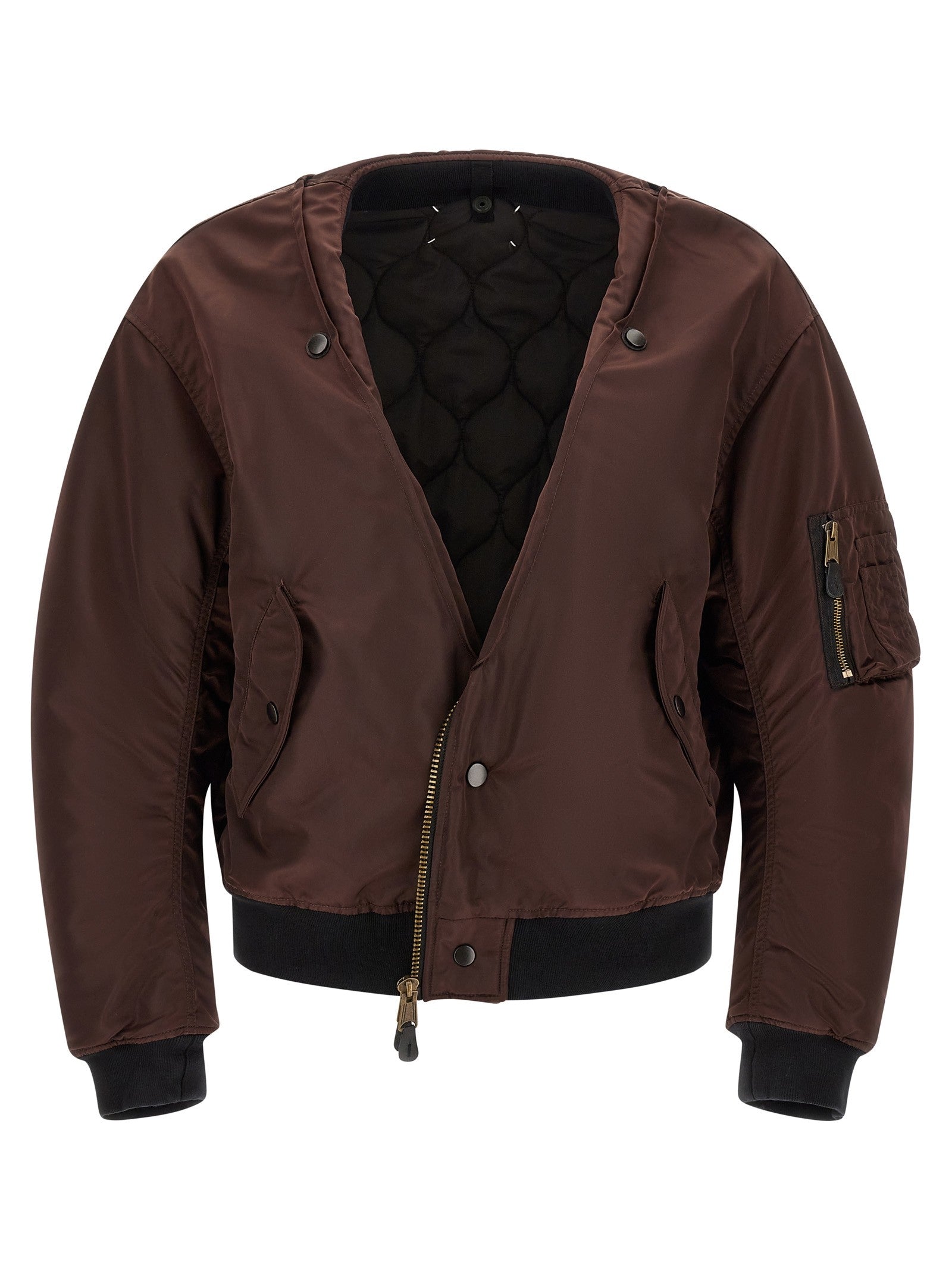 Maison Margiela Reversible Bomber Jacket Gold