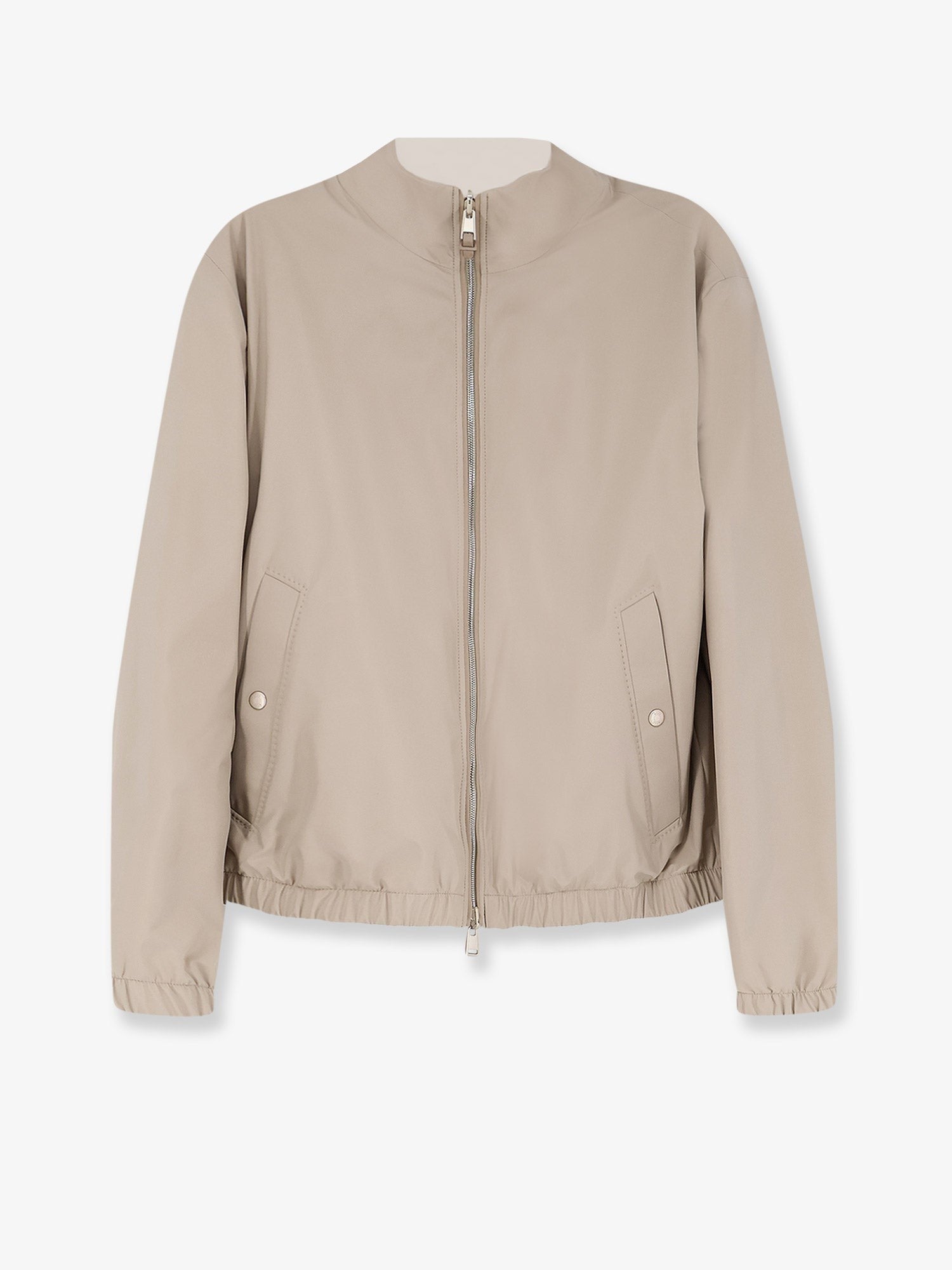 BOSS Men's Reversible Bomber Beige