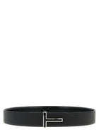 Tom Ford Reversible Buckle Belt Black