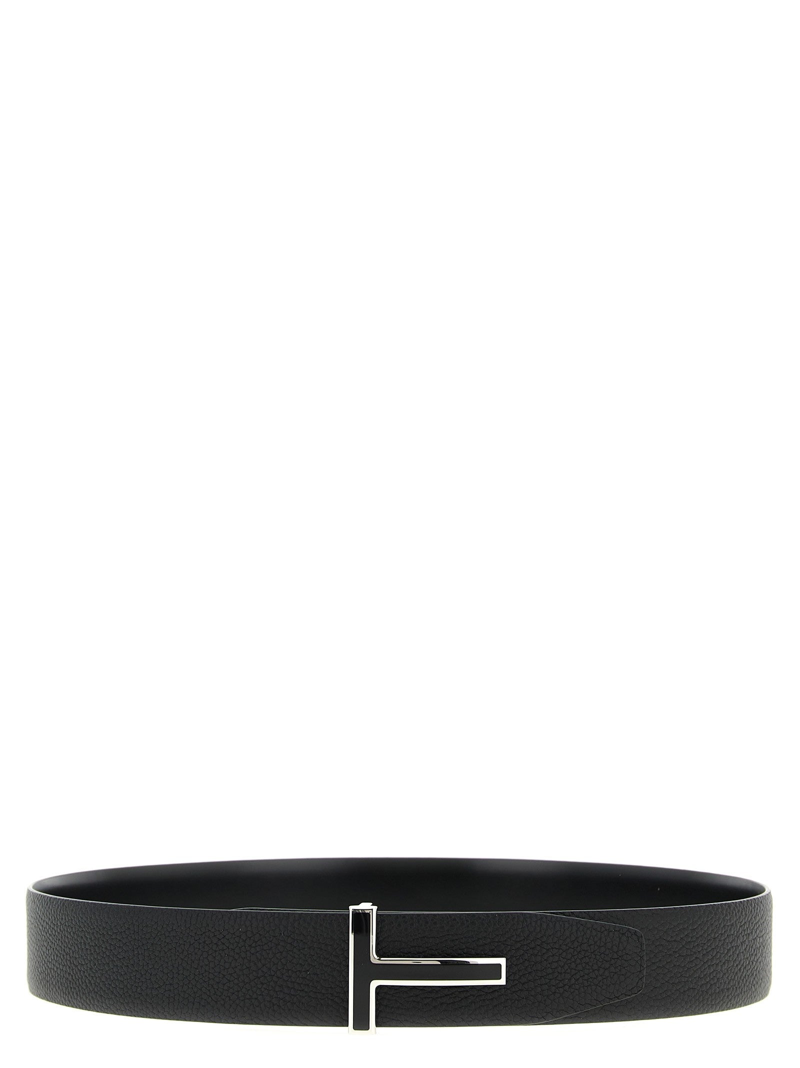 Tom Ford Reversible Buckle Belt Black