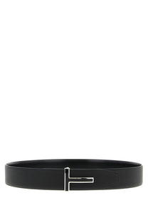 Tom Ford Reversible Buckle Belt Black
