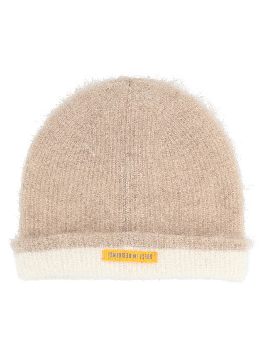 Guest In Residence Women's Reversible Cap Beige