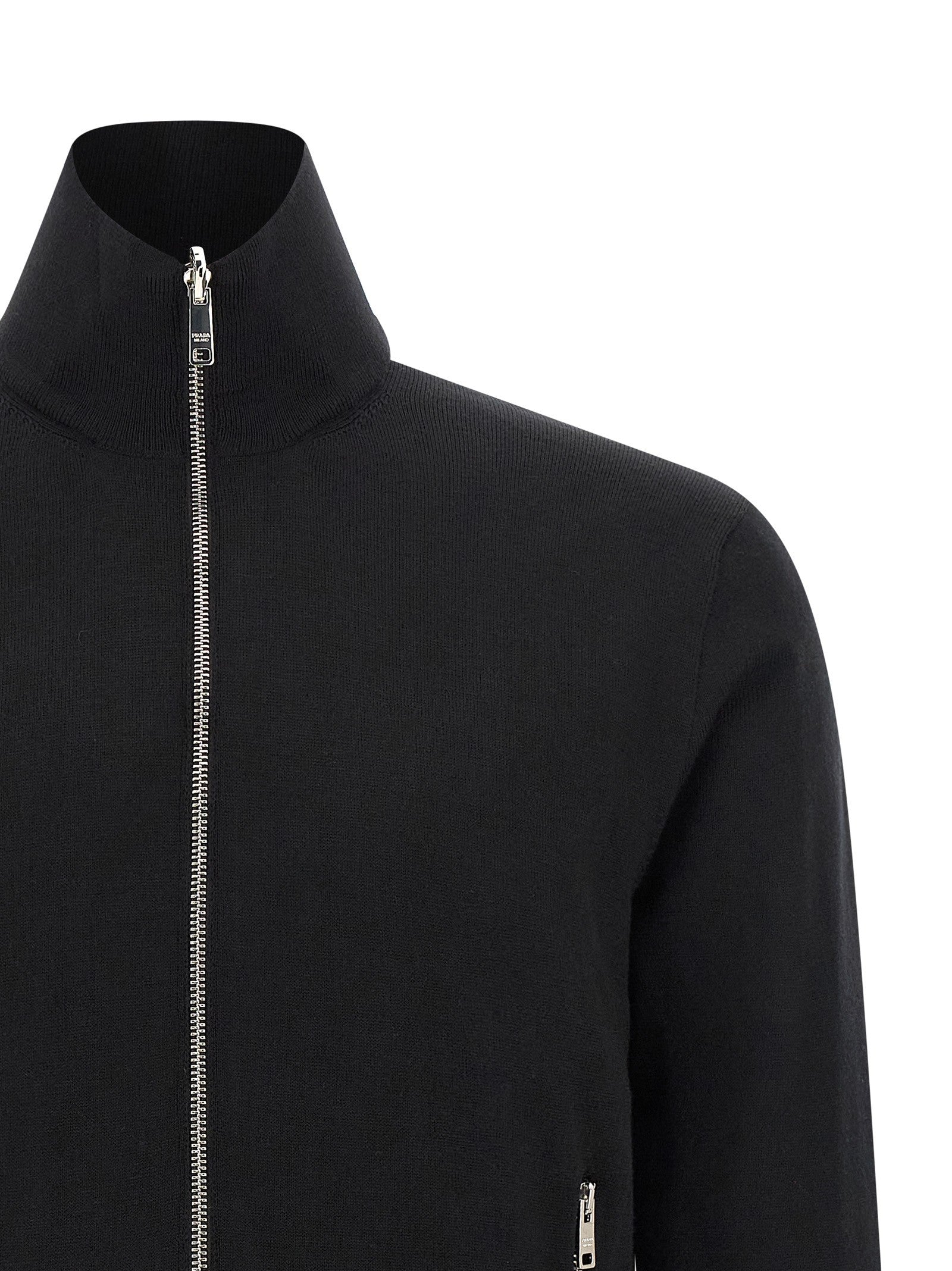 Prada Reversible Cardigan Black