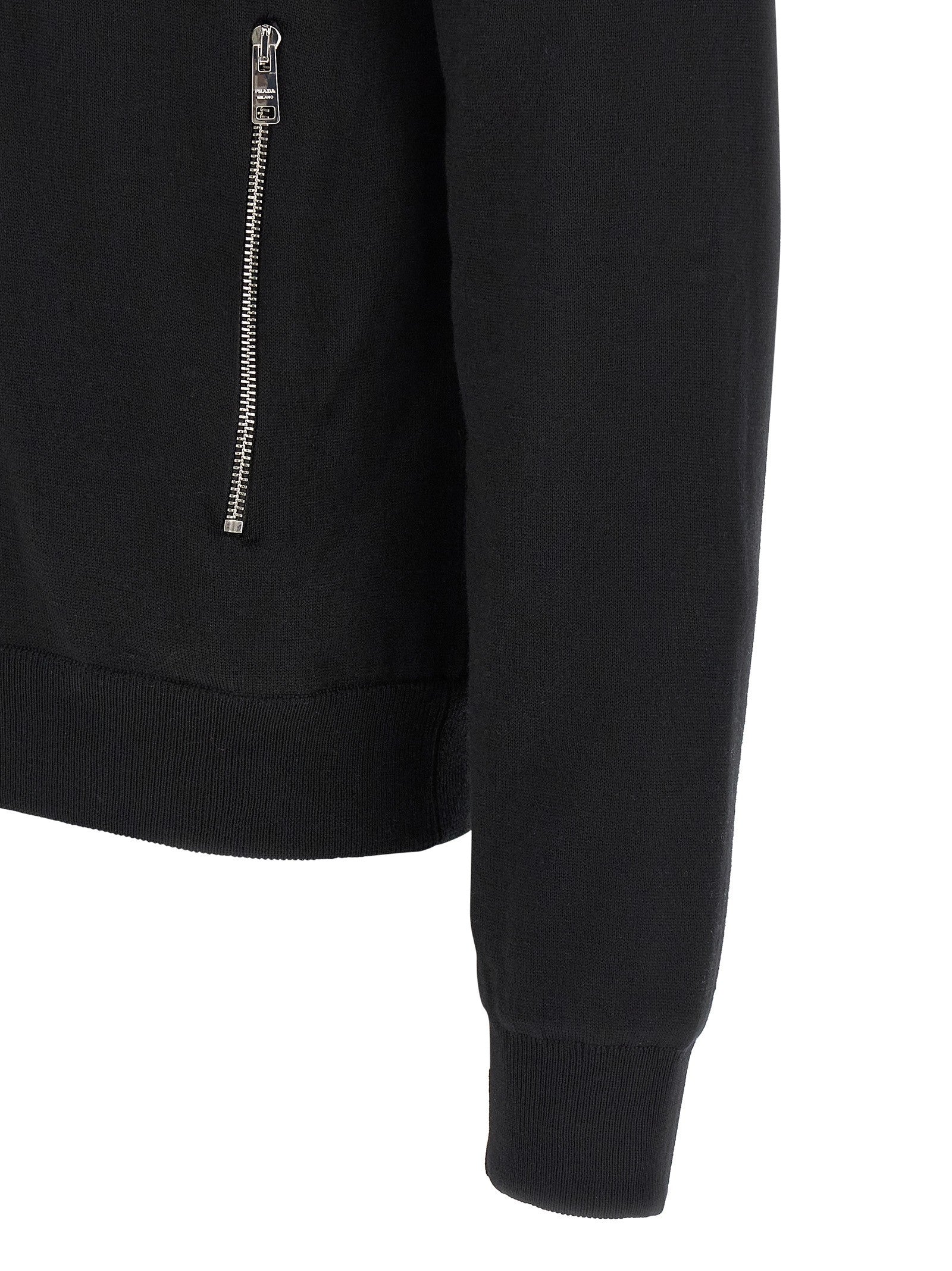 Prada Reversible Cardigan Black