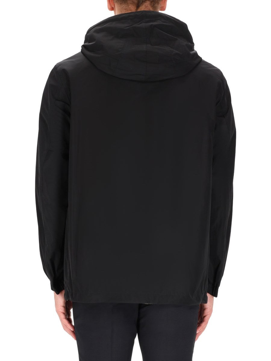 Burberry Men's Reversible Check Jacket Black