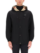 Burberry Men's Reversible Check Jacket Black, view 4
