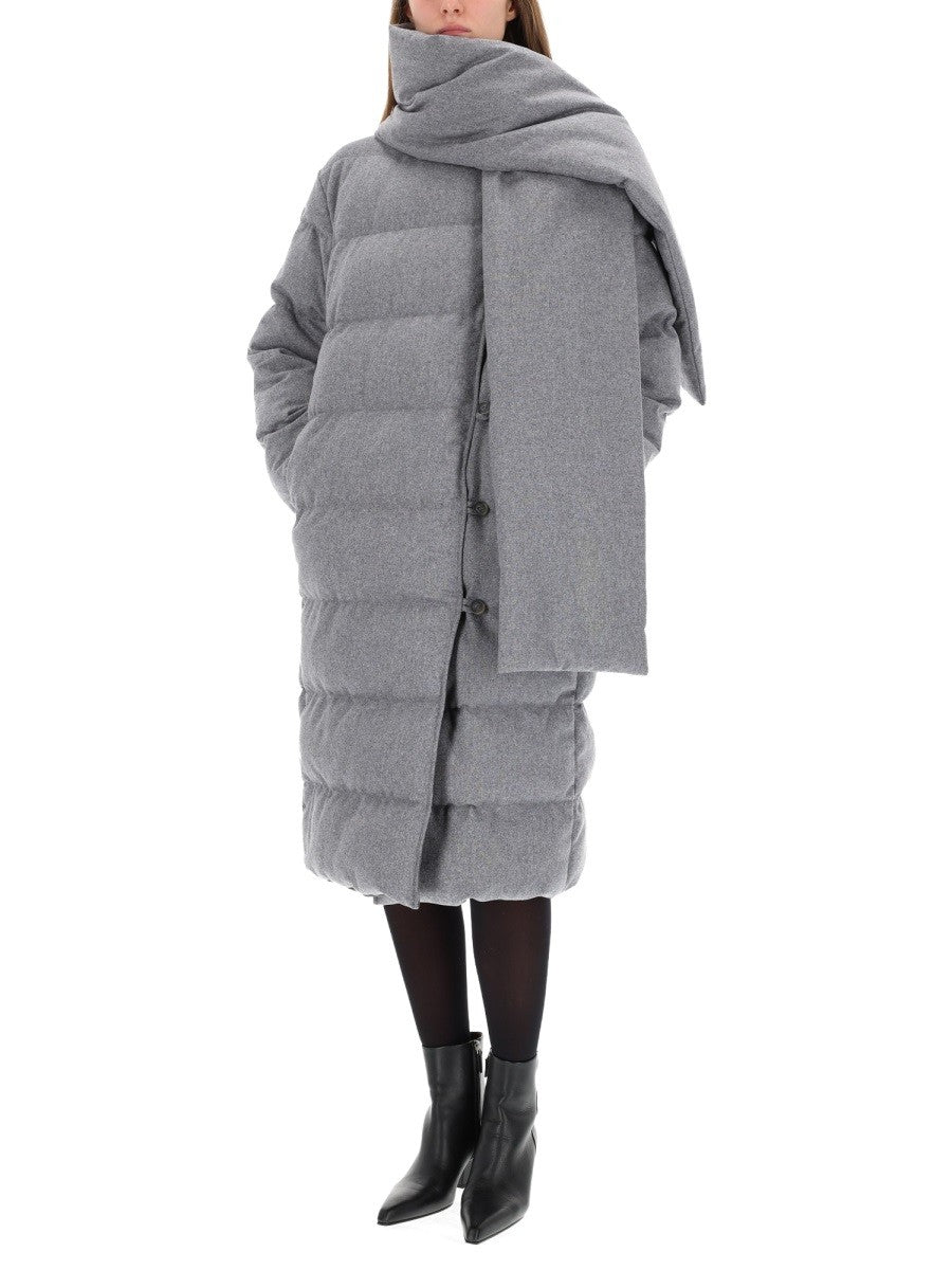 BOSS Women's Reversible Coat Grey