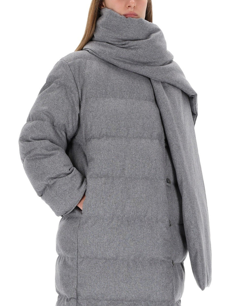BOSS Women's Reversible Coat Grey