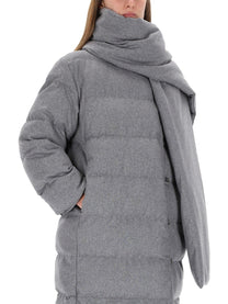 BOSS Women's Reversible Coat Grey