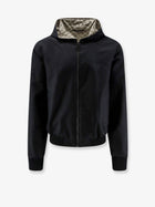 Gucci Men's Reversible Cotton and GG Nylon Jacket Black