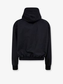 Gucci Men's Reversible Cotton and GG Nylon Jacket Black