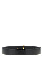 Tom Ford Reversible Crocodile Belt Black, view 3