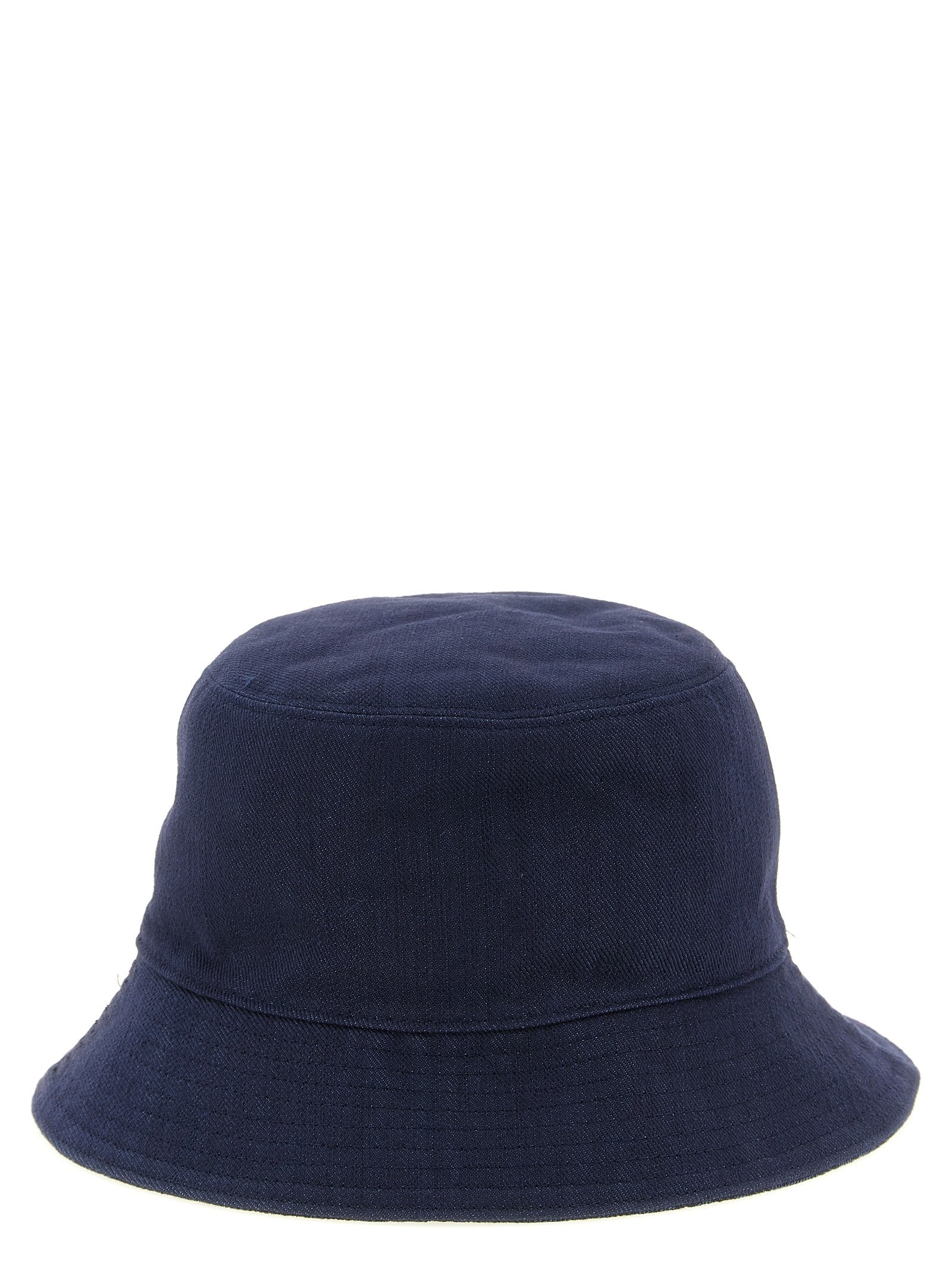 Fendi Reversible Denim Bucket Hat Blue