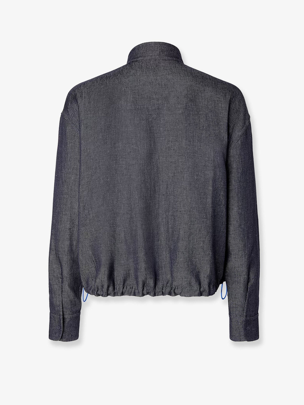 Fendi Men's FF Selleria Reversible Blouson Blue, view 2