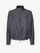 Fendi Men's FF Selleria Reversible Blouson Blue