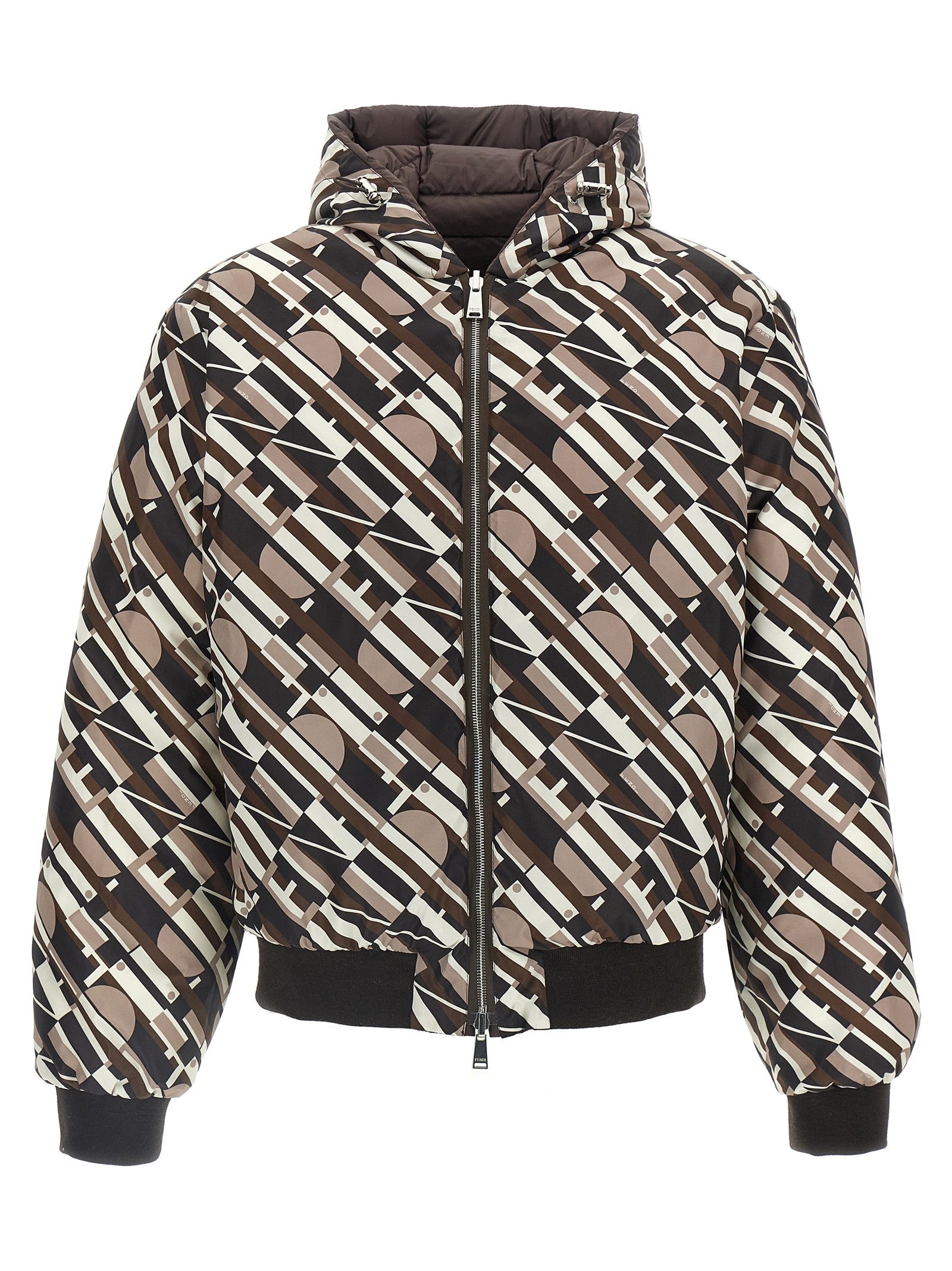 Fendi Reversible Down Jacket Gold