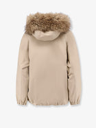 Valentini 1972 Women's Reversible Faux Fur Parka Jacket White, view 2