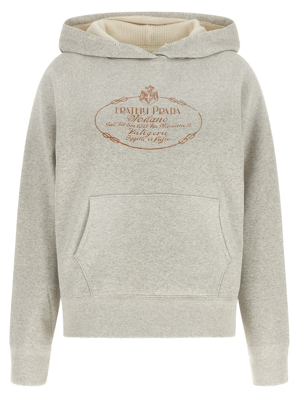 PRADA Reversible Hoodie Gold