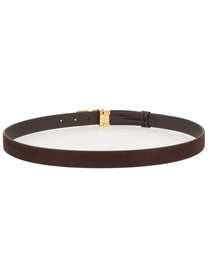 Ferragamo Women's Reversible Hooks Belt Brown