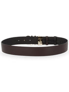 Ferragamo Women's Reversible Hooks Belt Brown, view 3