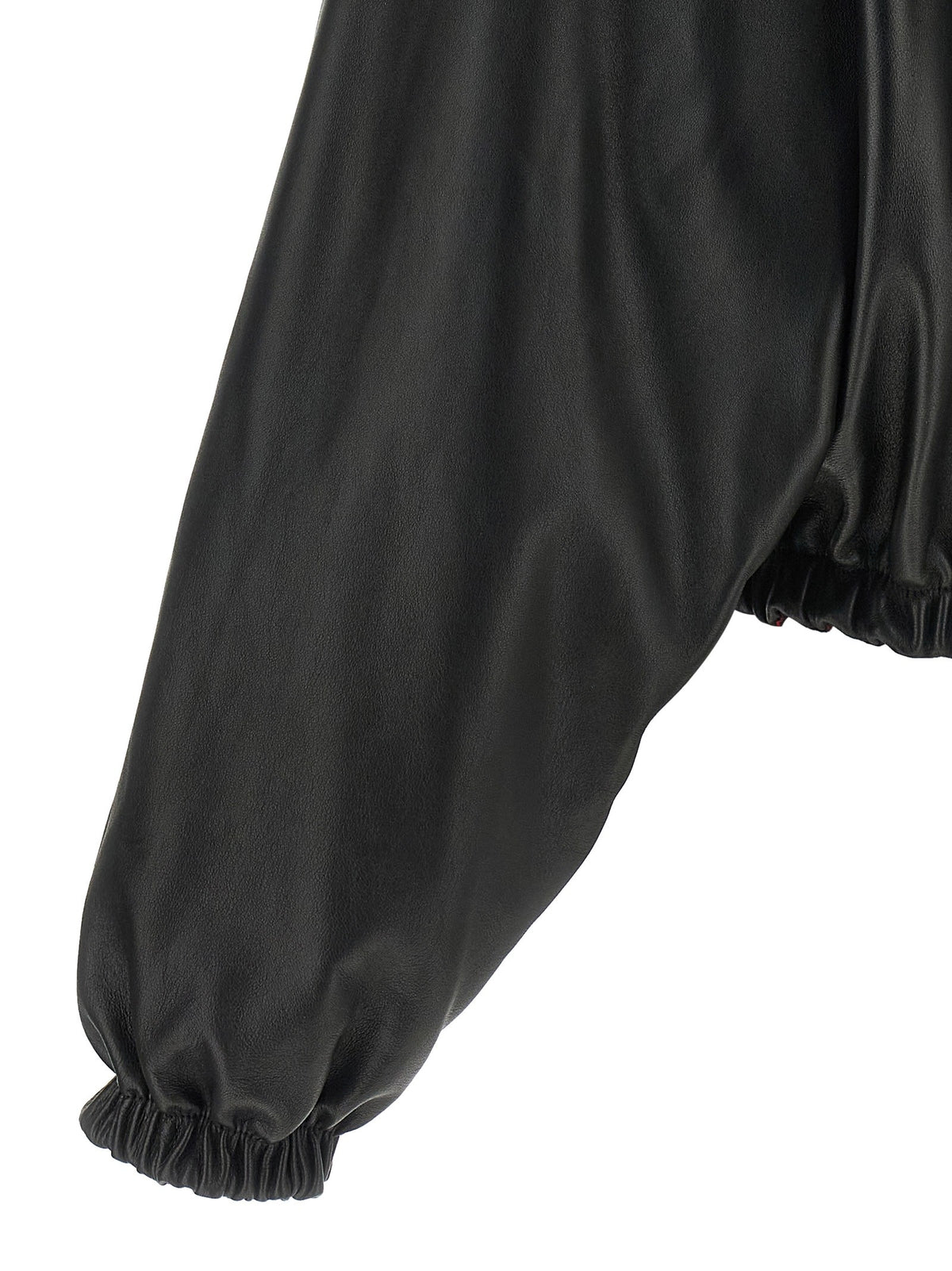 Balenciaga Reversible Leather Jacket Black